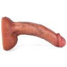 RealCockz Gode Curved Balls 16 x 3.5cm Marron